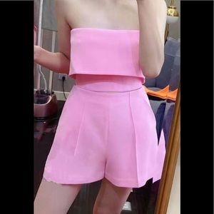 Alex Perry short. Pink and orange colors